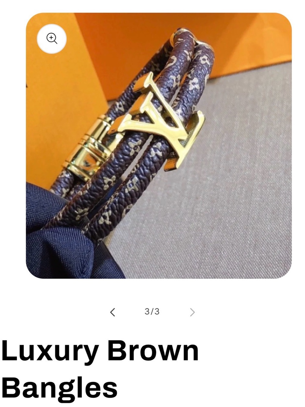 One New Inspired design Black Leather Wrap Bracelet with Gold Accent non tarnish